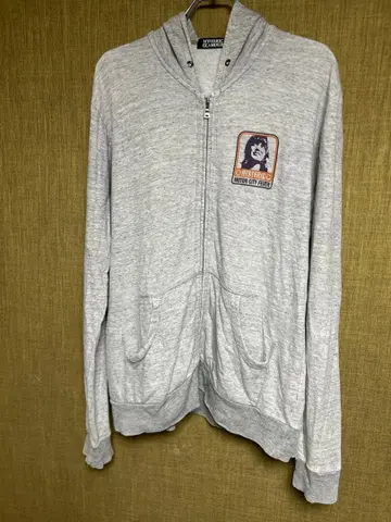 hystericglamour 걸 프린트 풀 집업 후드티