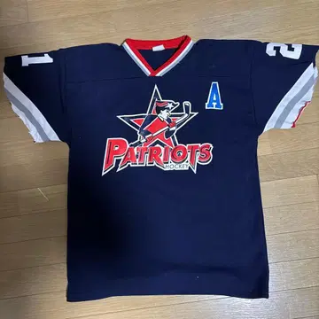 페이트리오츠 하키 T셔츠 리메이크 게임셔츠 네이비 구제 의류