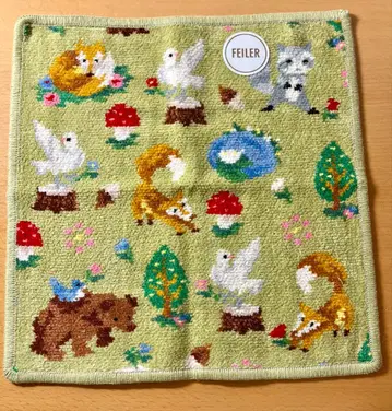 [ 새상품 미사용 ] FEILER 하토쿄도 인 더 포레스트 피죤 그린