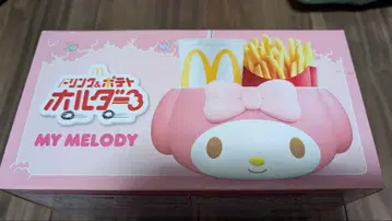 마이멜로디 드링크와 감자 홀더 맥도날드