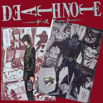 DEATH NOTE 류크 데스노트 클리어 파일 A4 2장 세트