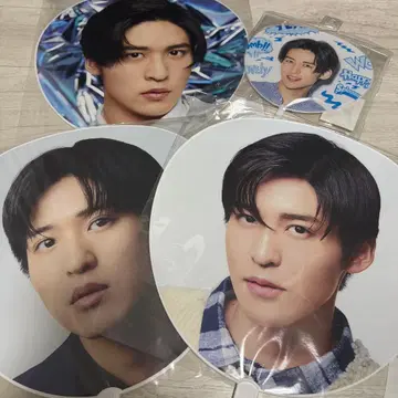 메구로 렌 SnowMan 부채 묶음 판매