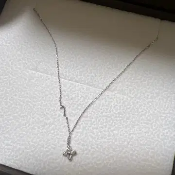 플라티나 다이아몬드 펜던트 목걸이