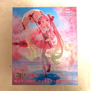 하츠네 미쿠 벚꽃 미쿠 AMP+ 피규어 ~벚꽃 드레스 ver.~