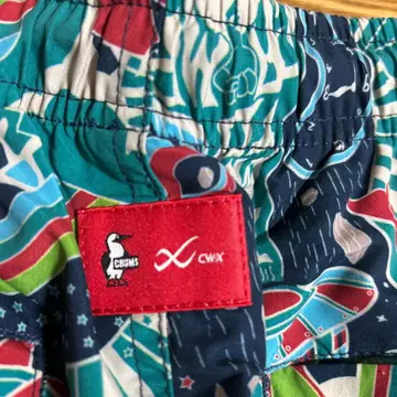 CHUMS 참스xCW-X 우먼 플랜지 다이버 쇼트 팬츠