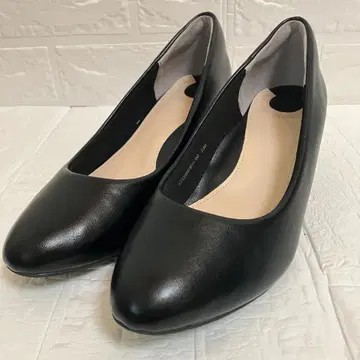 [미사용품급] RANDA 23cm 런웨이 슬림 레그 펌프스 베이직 블랙