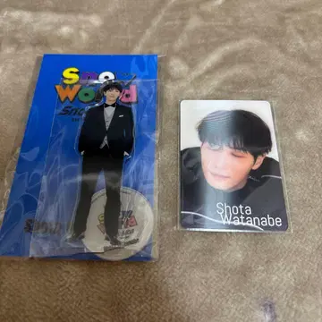 SnowMan 와타나베 쇼타 아크릴 스탠드 닛산