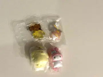 다정다감 드롭 참 컬러풀 카라리나 마스코트 참 폼폼푸딩