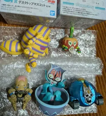 죠죠 4부 제일복권 G장 데스크탑 마스코트 5종 세트