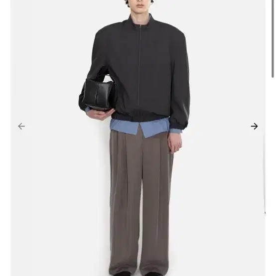 Amomento - GLOSSY NYLON HALF ZIP-UP JUMPER #아모멘토 on Bunjang