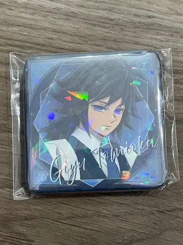 귀멸의 칼날 모크텔바 컬렉션 로토 글리터 캔뱃지 토미오카 기유