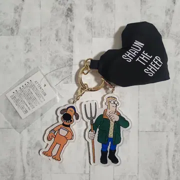 숀더쉽 콤비 참 블랙 키링 비처 목장주