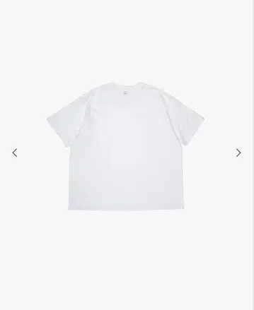 새상품 Graphpaper 오버사이즈 티 화이트