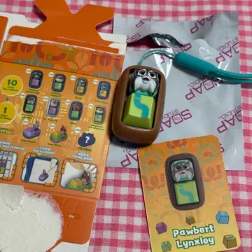 주토피아2 파우버트 키캡 SOAPSTUDIO