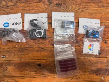 가챠 코니카 미놀타 미니어처 컬렉션 전 4종