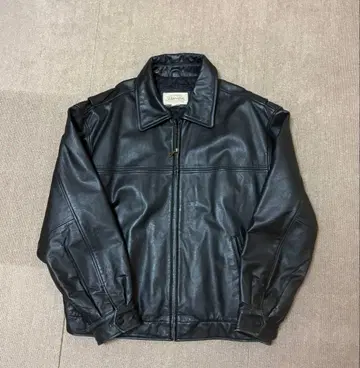 St.John's Bay 블랙 가죽 자켓 XL