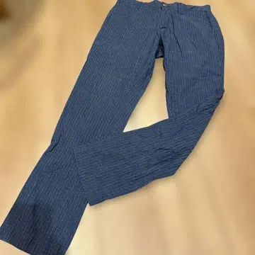 새상품급 45rpm 스트라이프 코튼 팬츠