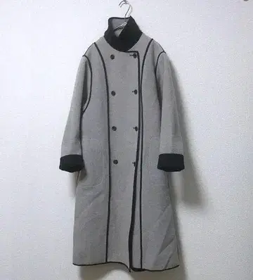 빈티지 Wetherall 더블 페이스 리버서블 코트 36