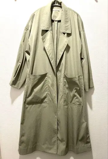 플라주 트렌치코트 카키