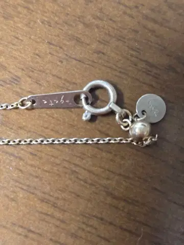 agete 아가트 목걸이 체인 50cm k10