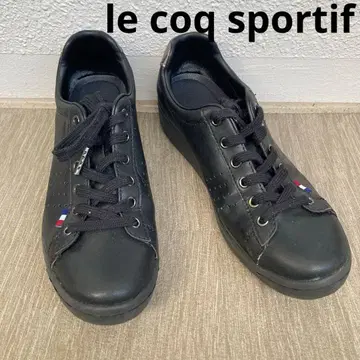새상품급 le coq sportif 르꼬끄 스포르티브 블랙 스니커즈