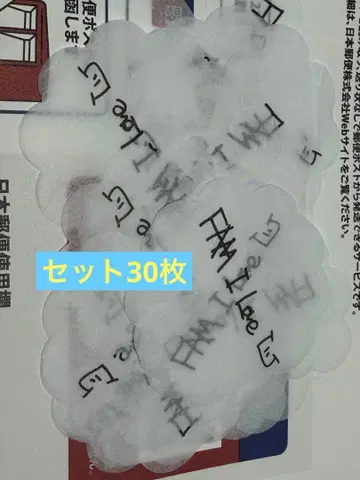 지드래곤 G-DRAGON 팬미팅 종이꽃가루 FAM 한정 30장 세트