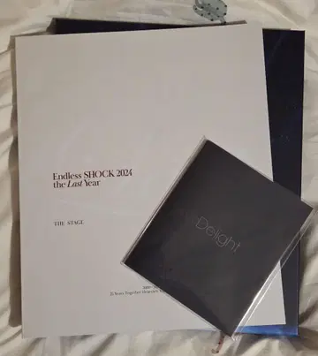 Endless SHOCK 2024 소책자 2권 세트+케이스