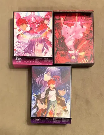 Fate Heaven's feel 블루레이 박스 1-3 전권 세트