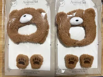 최애 누이 애니멀 세트 곰 쓰리코인즈 3coins 스리코