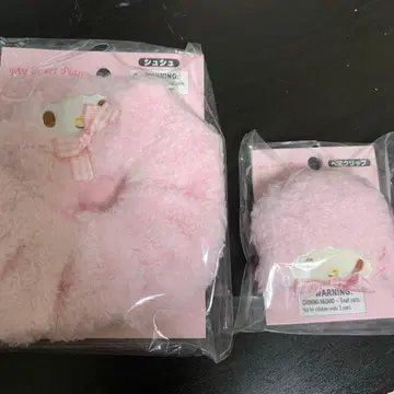 마이 스위트 피아노 페이스형 헤어 클립 스크런치 산리오 미개봉 새상품