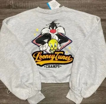Looney Tunes 루니툰 사가라 자수 맨투맨