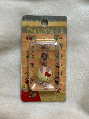 지역 한정 키티 화과자 키티 지퍼 마스코트 토끼만