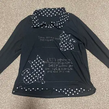 헤이세이 coquette 고양이 상의