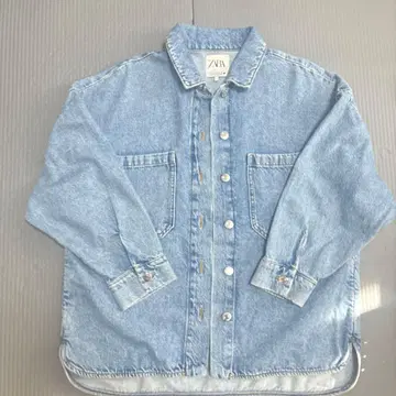 ZARA 라이트 블루 데님 자켓
