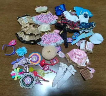 리카짱 하라주쿠 여아 스쿨 코디 드레스 세트 6점 & 메챠모리 & 앱 참