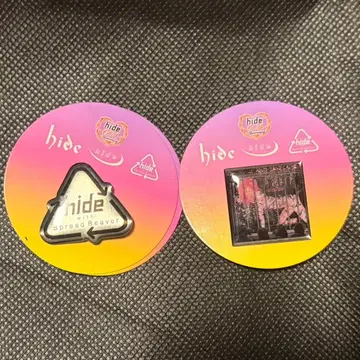 [새상품] hide THE ARTIST COLLECTION PINS 2종