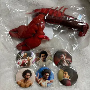 용과 같이 럭키 쿠지 C상 난시짱 H상 캔뱃지