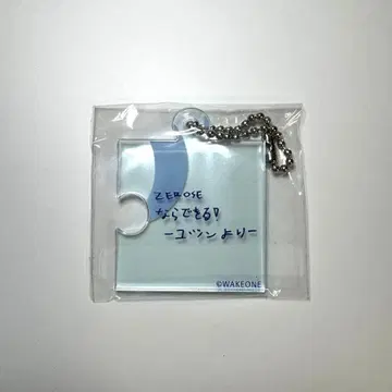 제베원 ZB1 캡슐 토이 메시지 퍼즐 키링 유진