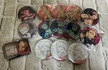 주술회전 캔뱃지 양면 스쿠나