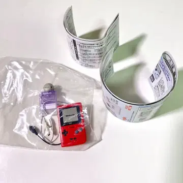 [레어] 유진 미니어처 피규어 닌텐도 게임보이 포켓 카메라