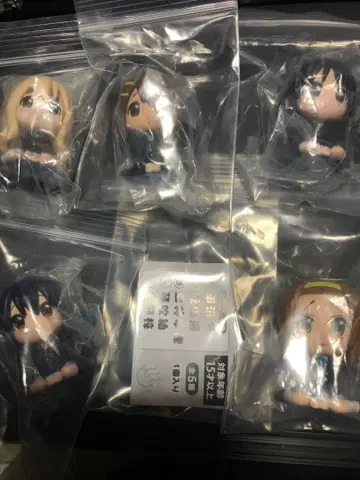 케이온 가챠가챠 기다림 컴플리트 세트 전 5종 케이온!