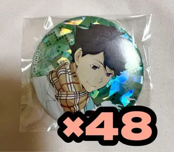 하이큐 autumn&winter 오이카와 토오루 홀로그램 캔뱃지