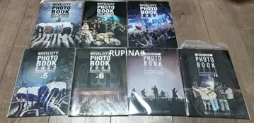 Novelbright 사진집 No.2~8 묶음 판매