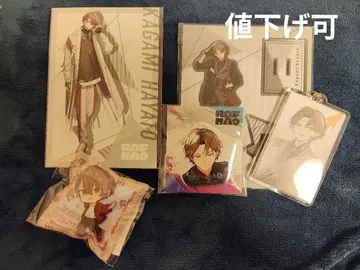 카가미 하야토 묶음 판매 아크릴 스탠드, 아크릴 키링, 캔뱃지, 특전