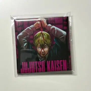 주술회전 응모자 전원 서비스 젠인 나오야 스퀘어 커버 캔뱃지