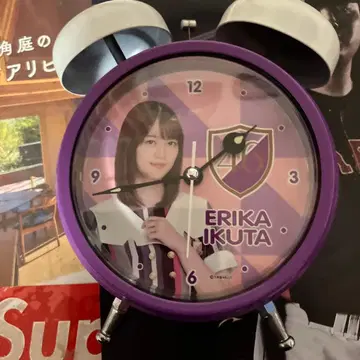 이쿠타 에리카 알람 시계 보라색