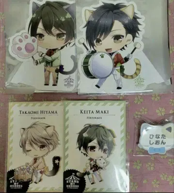 스타마이 포스카 스탠드 난자타운 콜라보 시온 나츠키 마코토 타카미 치케타