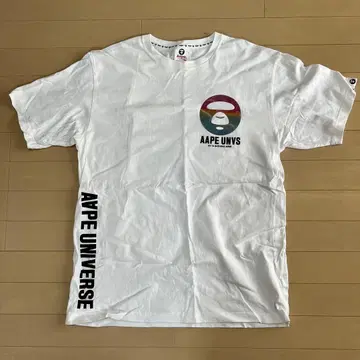 Aape XL 화이트 티셔츠
