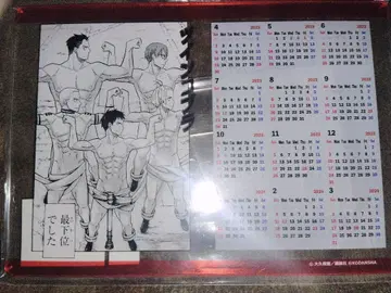 염염의 소방대 복권 메이트 달력 아크릴 스탠드