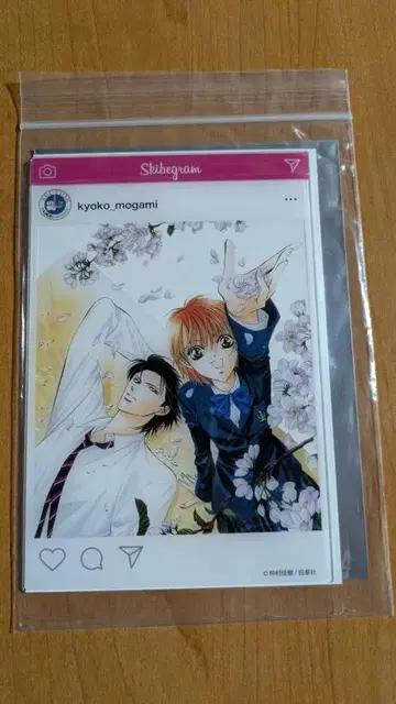 스킵 비트 원화전 트레이딩 아크릴 SNS 카드 쿄코 & 렌